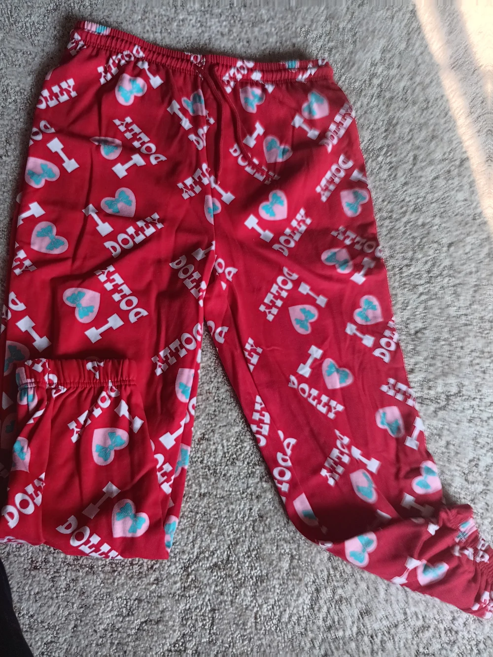 Girl Red 'I ♥ Dolly' Pajama Pants